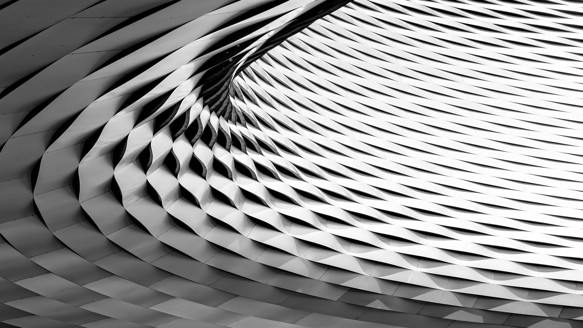 Arquitectura moderna abstracta representando transformación digital