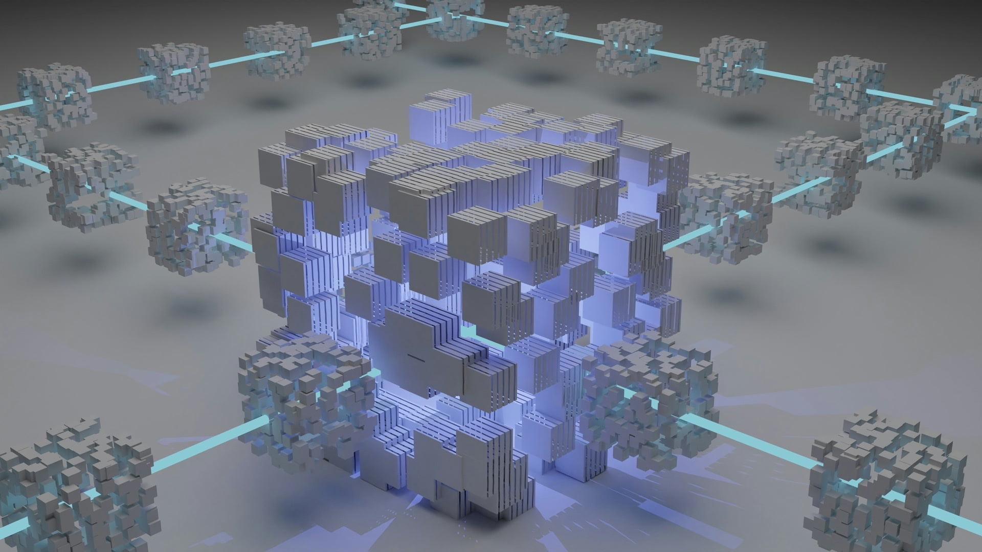 Arquitectura de microservicios distribuida con conexiones